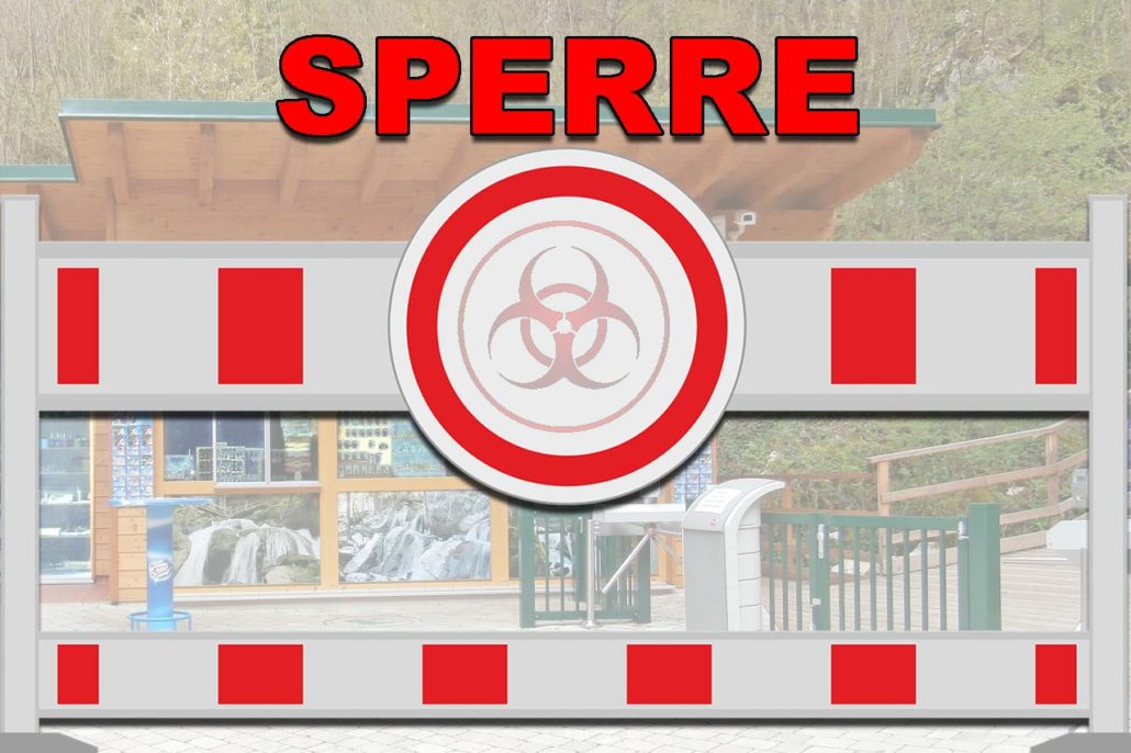 Sperre Corona