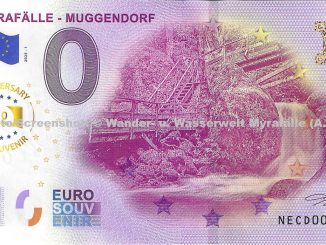 Euroscheine Myrafälle (Gold Edition)