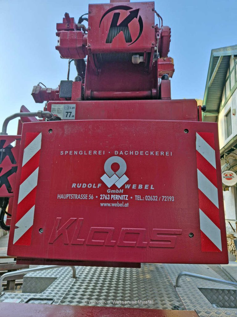 Wassermühle Myrafälle