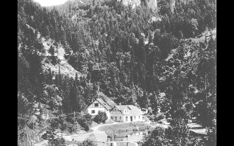 Elektrizitätswerk Muggendorf am Myrafall | © EVN Archiv Themenstation 1.) Wasserkraft